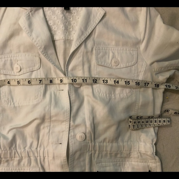 Talbots White Spring Jacket - Picture 7 of 8